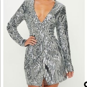 Pretty little thing sequin dress